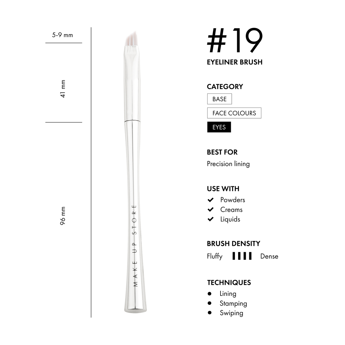 Eyeliner Brush #19