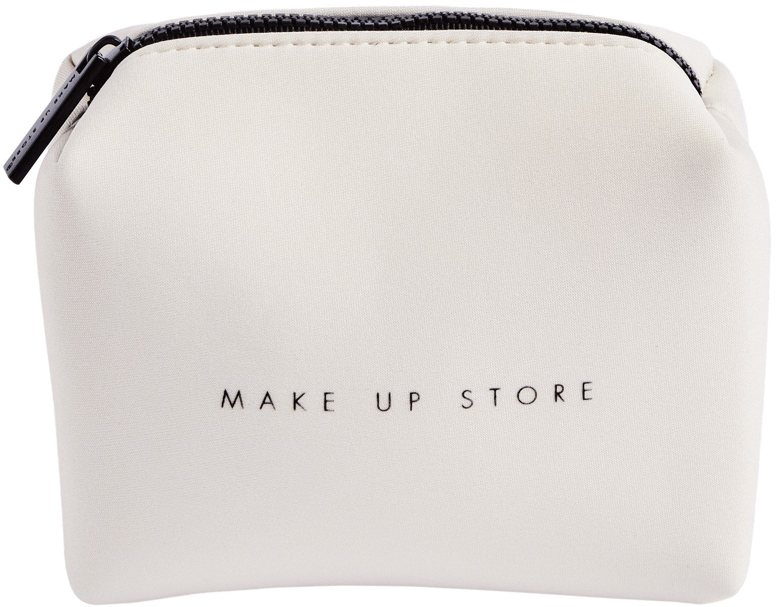 White neoprene toiletry bag - small
