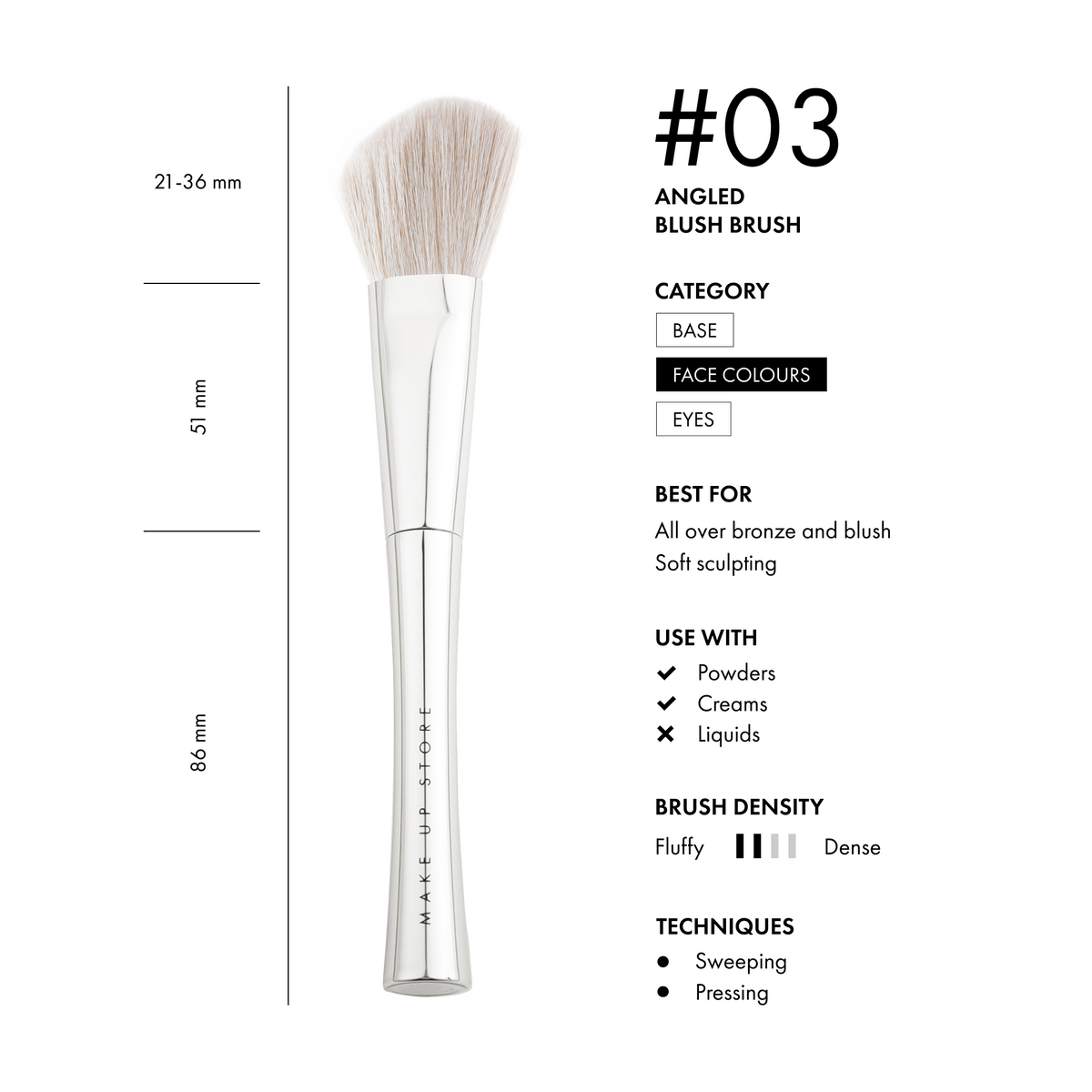 Angled Blush Brush #03