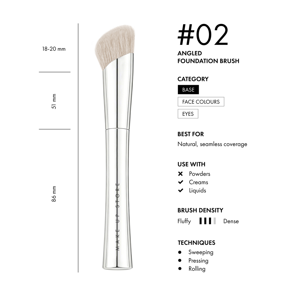 Angled Foundation Brush #02