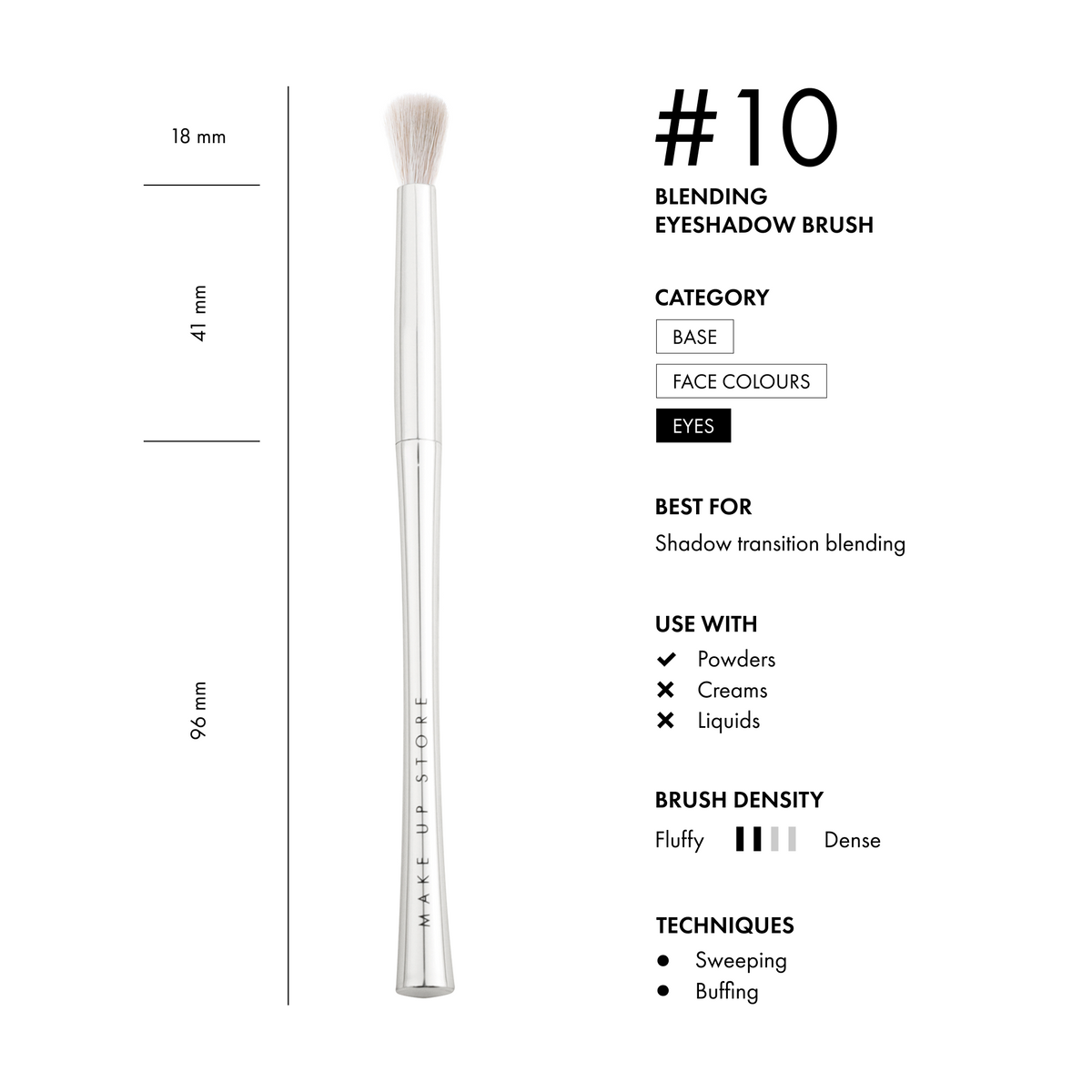 Blending Eyeshadow Brush #10