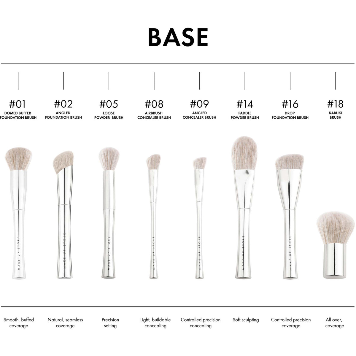 Domed Buffer Foundation Brush #01
