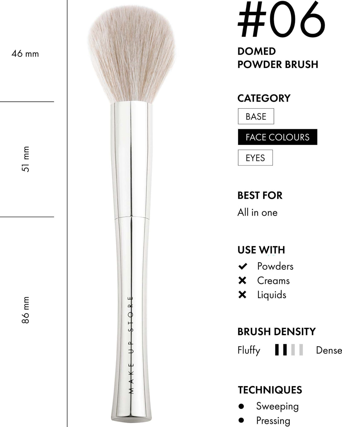 Domed Powder Brush #06